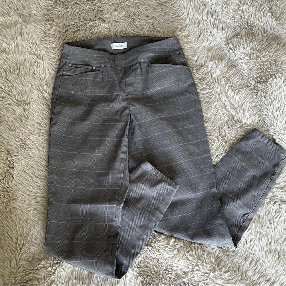 3/$15 🖤 Calvin Klein Plaid Pants | Grey